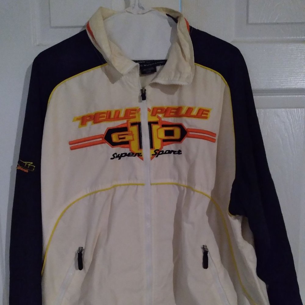 Vintage Men's Pelle Pelle Marco Buchanan GTO Super Sport Jacket- Size Large